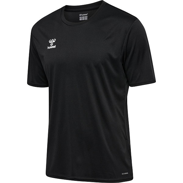 Hummel Essential Maillot Manches Courtes Hommes - Noir