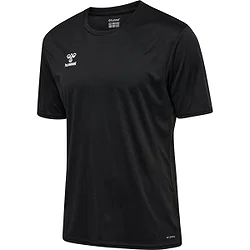 Hummel Essential Shirt Korte Mouw Heren - Zwart