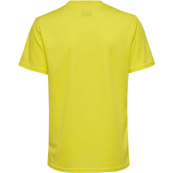 Hummel Essential Maillot Manches Courtes Enfants - Jaune Clair
