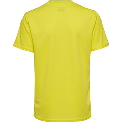 Présentation: Hummel Essential Maillot Manches Courtes Enfants - Jaune Clair