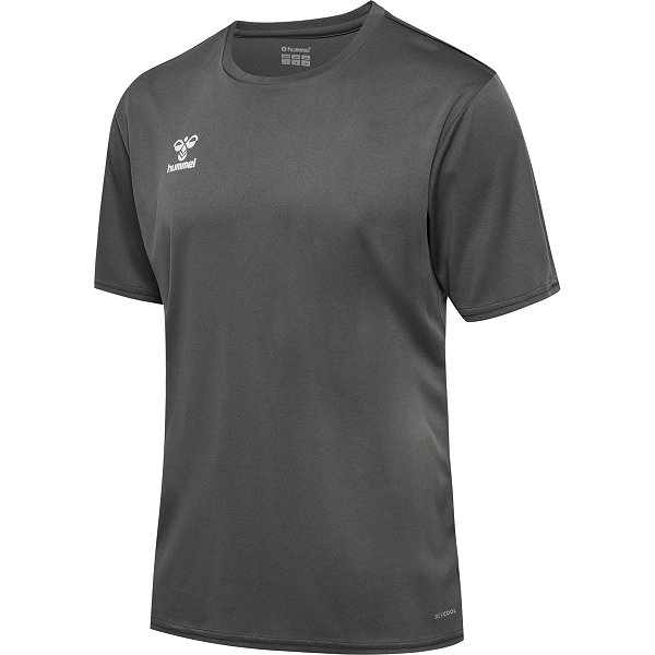 Hummel Essential Maillot Manches Courtes Hommes - Gris