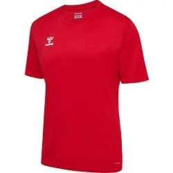Hummel Essential Maillot Manches Courtes Hommes - Rouge