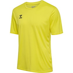 Hummel Essential Maillot Manches Courtes Hommes - Jaune Clair