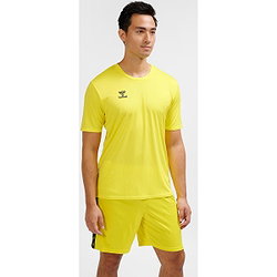 Voorvertoning: Hummel Essential Shirt Korte Mouw Heren - Felgeel