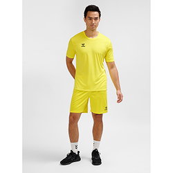 Voorvertoning: Hummel Essential Shirt Korte Mouw Heren - Felgeel