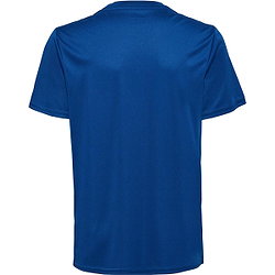 Présentation: Hummel Essential Maillot Manches Courtes Enfants - Royal / Blanc