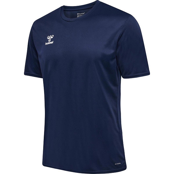Hummel Essential Maillot Manches Courtes Hommes - Marine