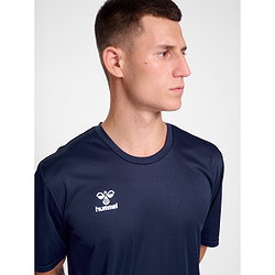 Présentation: Hummel Essential Maillot Manches Courtes Hommes - Marine