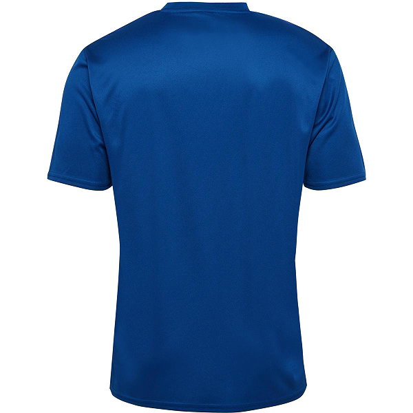 Hummel Essential Maillot Manches Courtes Hommes - Royal / Blanc