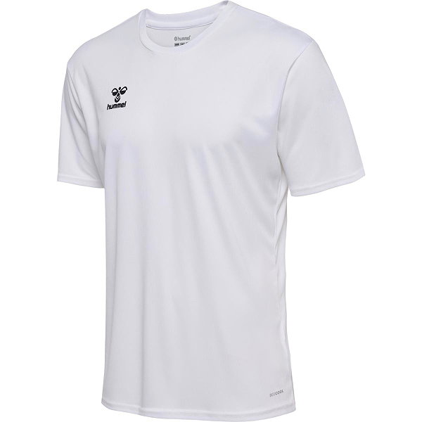 Hummel Essential Maillot Manches Courtes Hommes - Blanc
