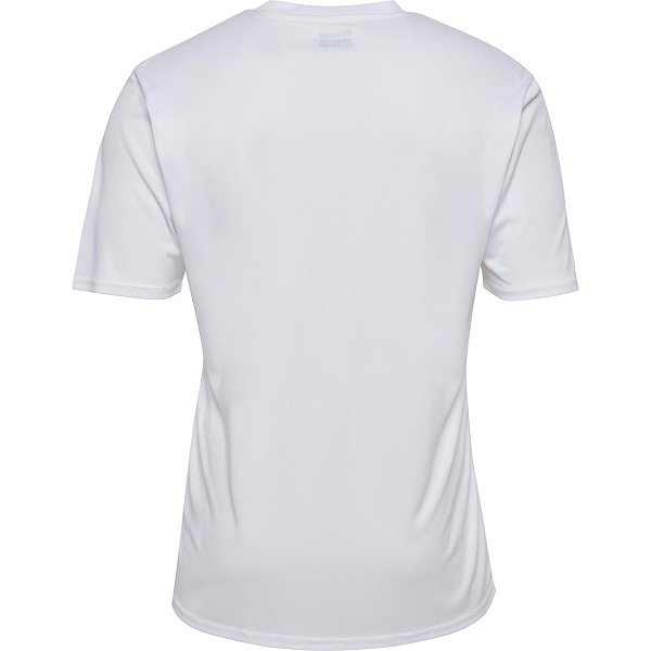 Hummel Essential Maillot Manches Courtes Hommes - Blanc