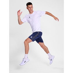 Présentation: Hummel Essential Maillot Manches Courtes Hommes - Blanc