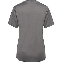 Voorvertoning: Hummel Essential Shirt Korte Mouw Dames - Grijs