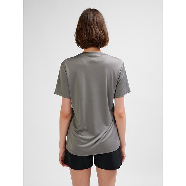 Hummel Essential Shirt Korte Mouw Dames - Grijs