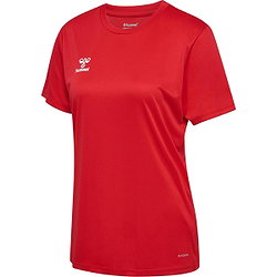 Hummel Essential Trikot Kurzarm Damen - Rot