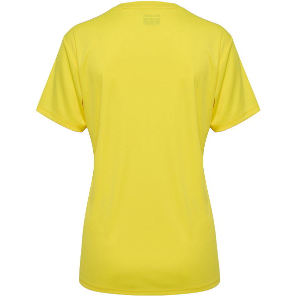 Hummel Essential Maillot Manches Courtes Femmes - Jaune Clair