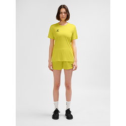 Présentation: Hummel Essential Maillot Manches Courtes Femmes - Jaune Clair