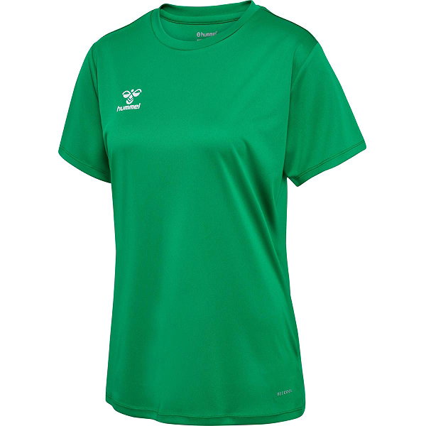 Hummel Essential Maillot Manches Courtes Femmes - Vert