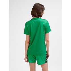 Présentation: Hummel Essential Maillot Manches Courtes Femmes - Vert