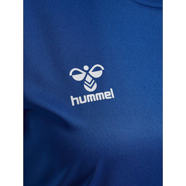 Hummel Essential Maillot Manches Courtes Femmes - Royal / Blanc