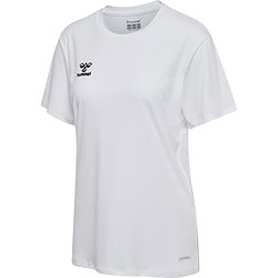 Hummel Essential Maillot Manches Courtes Femmes - Blanc