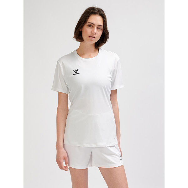 Hummel Essential Trikot Kurzarm Damen - Weiß