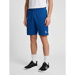 Présentation: Hummel Essential Short Hommes - Royal / Blanc