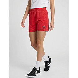Vorschau: Hummel Essential Shorts Damen - Rot