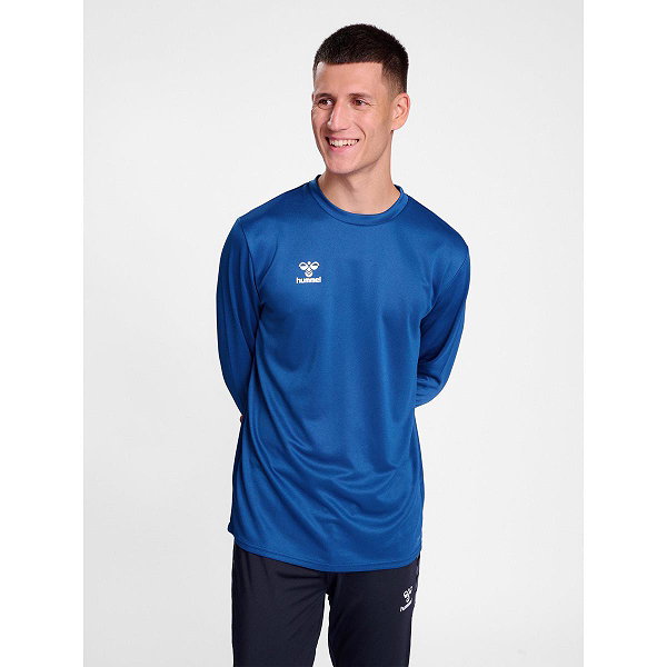 Hummel Essential Sweater Heren - Royal / Wit