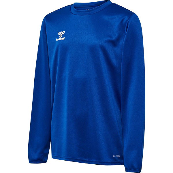 Hummel Essential Sweat Enfants - Royal / Blanc