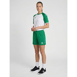 Vorschau: Hummel Essential Shorts Damen - Grün
