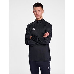 Présentation: Hummel Essential Ziptop Hommes - Noir