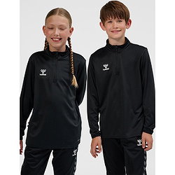 Voorvertoning: Hummel Essential Ziptop Kinderen - Zwart