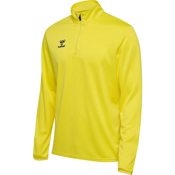 Hummel Essential Ziptop Hommes - Jaune Clair