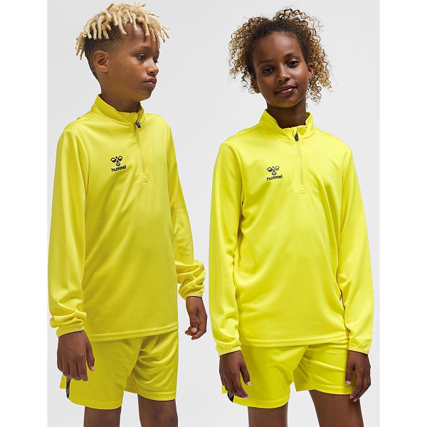 Hummel Essential Ziptop Kinder - Hellgelb