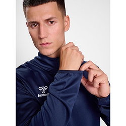 Présentation: Hummel Essential Ziptop Hommes - Marine