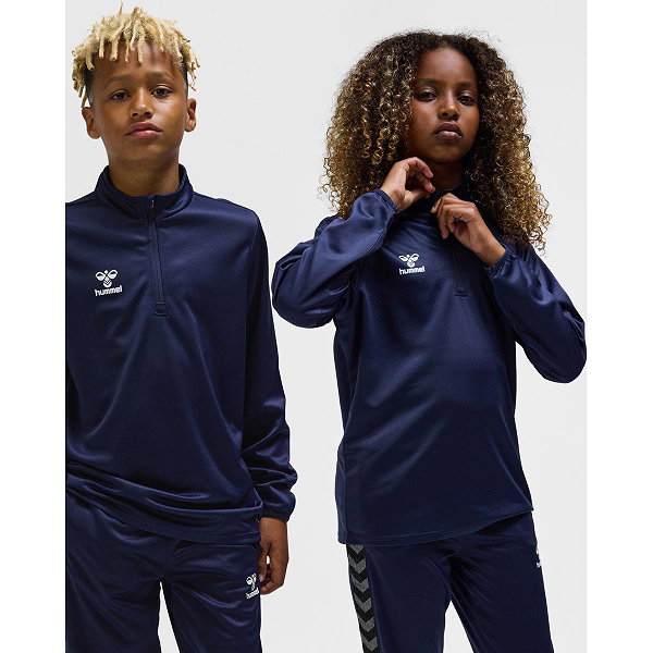 Hummel Essential Ziptop Enfants - Marine
