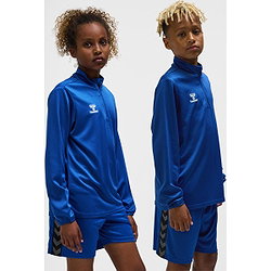 Présentation: Hummel Essential Ziptop Enfants - Royal / Blanc