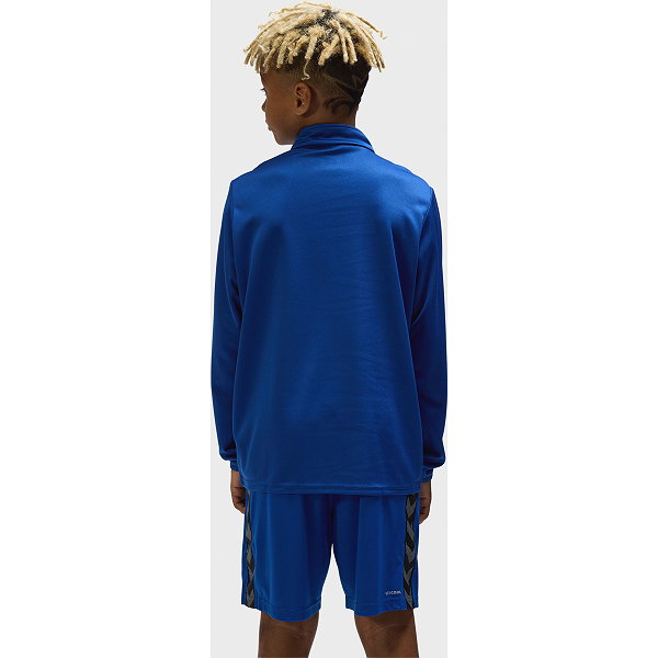 Hummel Essential Ziptop Enfants - Royal / Blanc