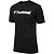 Hummel Logo T-Shirt Herren - Schwarz