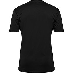 Vorschau: Hummel Logo T-Shirt Herren - Schwarz