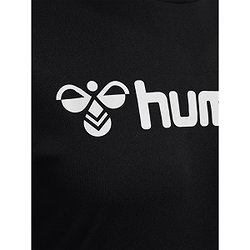 Vorschau: Hummel Logo T-Shirt Herren - Schwarz