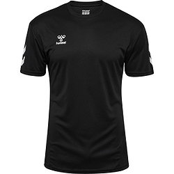 Présentation: Hummel Logo Ensemble De Foot À Manches Courtes Hommes - Noir