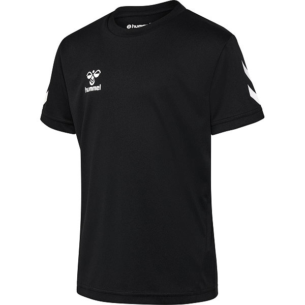 Hummel Logo Ensemble De Foot À Manches Courtes Enfants - Noir