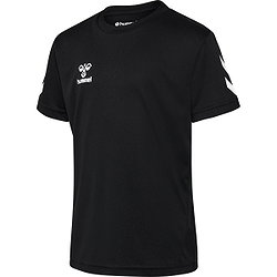 Présentation: Hummel Logo Ensemble De Foot À Manches Courtes Enfants - Noir