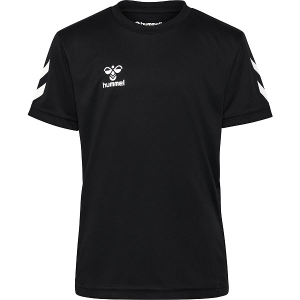 Hummel Logo Ensemble De Foot À Manches Courtes Enfants - Noir