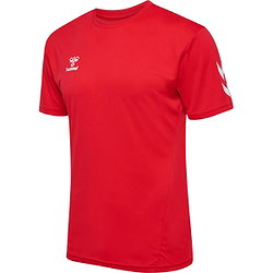 Voorvertoning: Hummel Logo Voetbalset Korte Mouw Heren - Rood