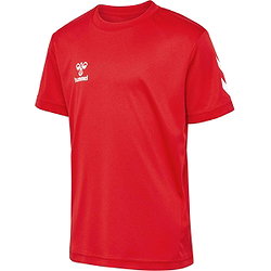 Présentation: Hummel Logo Ensemble De Foot À Manches Courtes Enfants - Rouge