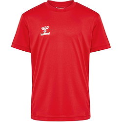 Présentation: Hummel Logo Ensemble De Foot À Manches Courtes Enfants - Rouge