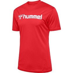 Hummel Logo T-Shirt Hommes - Rouge